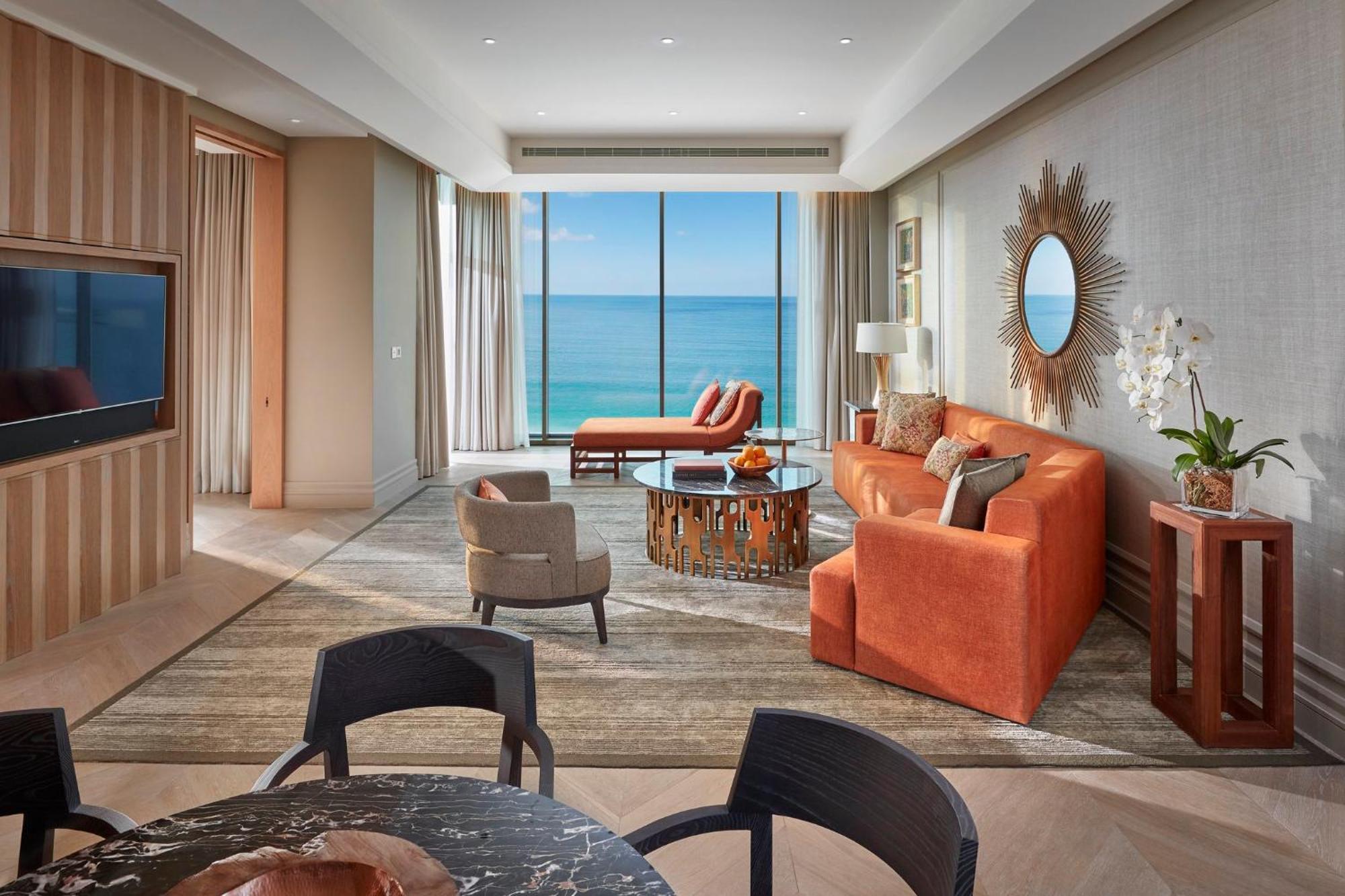 Mandarin Oriental Jumeira, Дубай Екстериор снимка A living room at the hotel