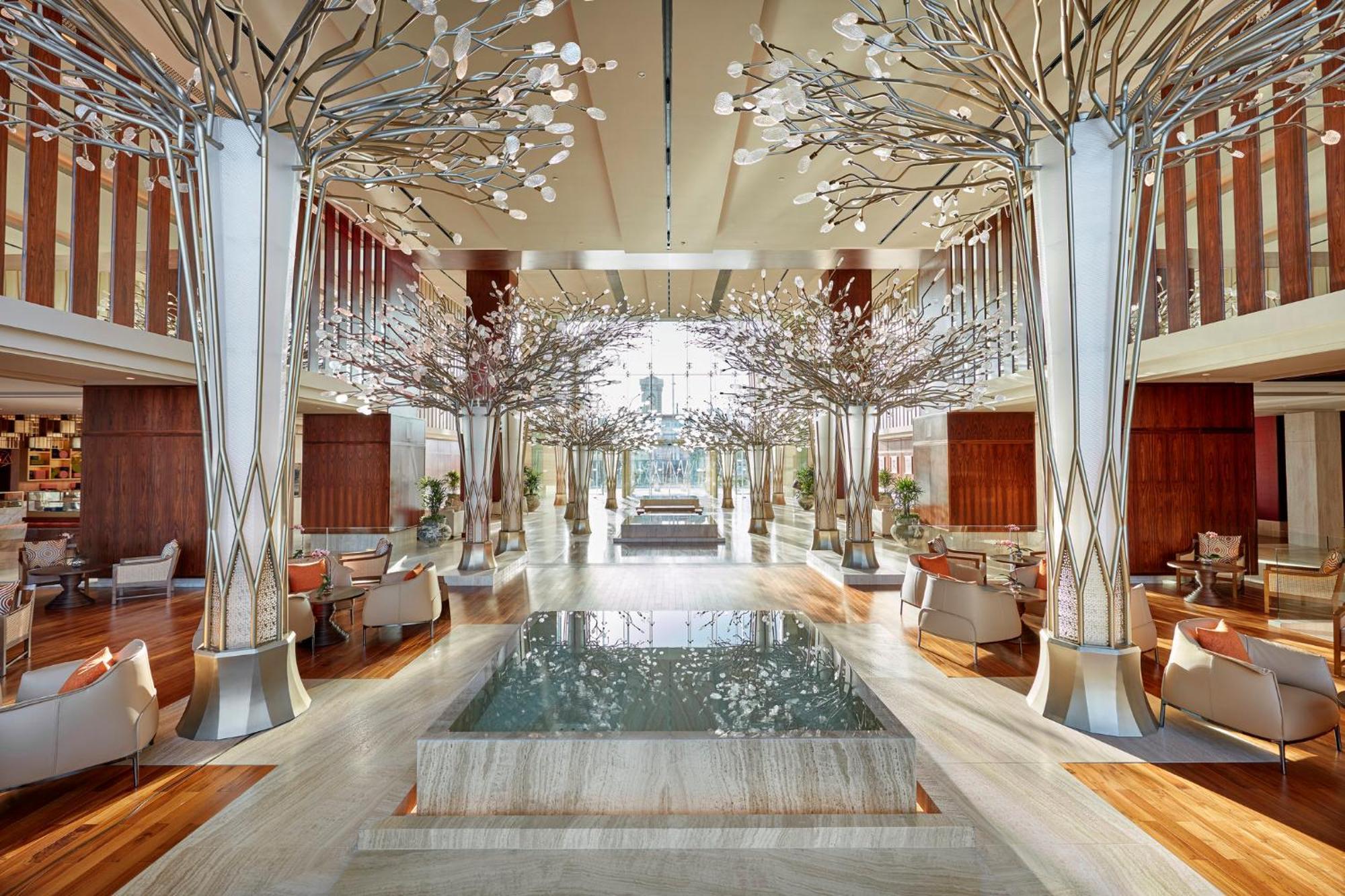 Mandarin Oriental Jumeira, Дубай Екстериор снимка The lobby of the hotel